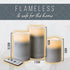 LED Flameless Candles Set with Remote Control (Set of 3) - DSL
