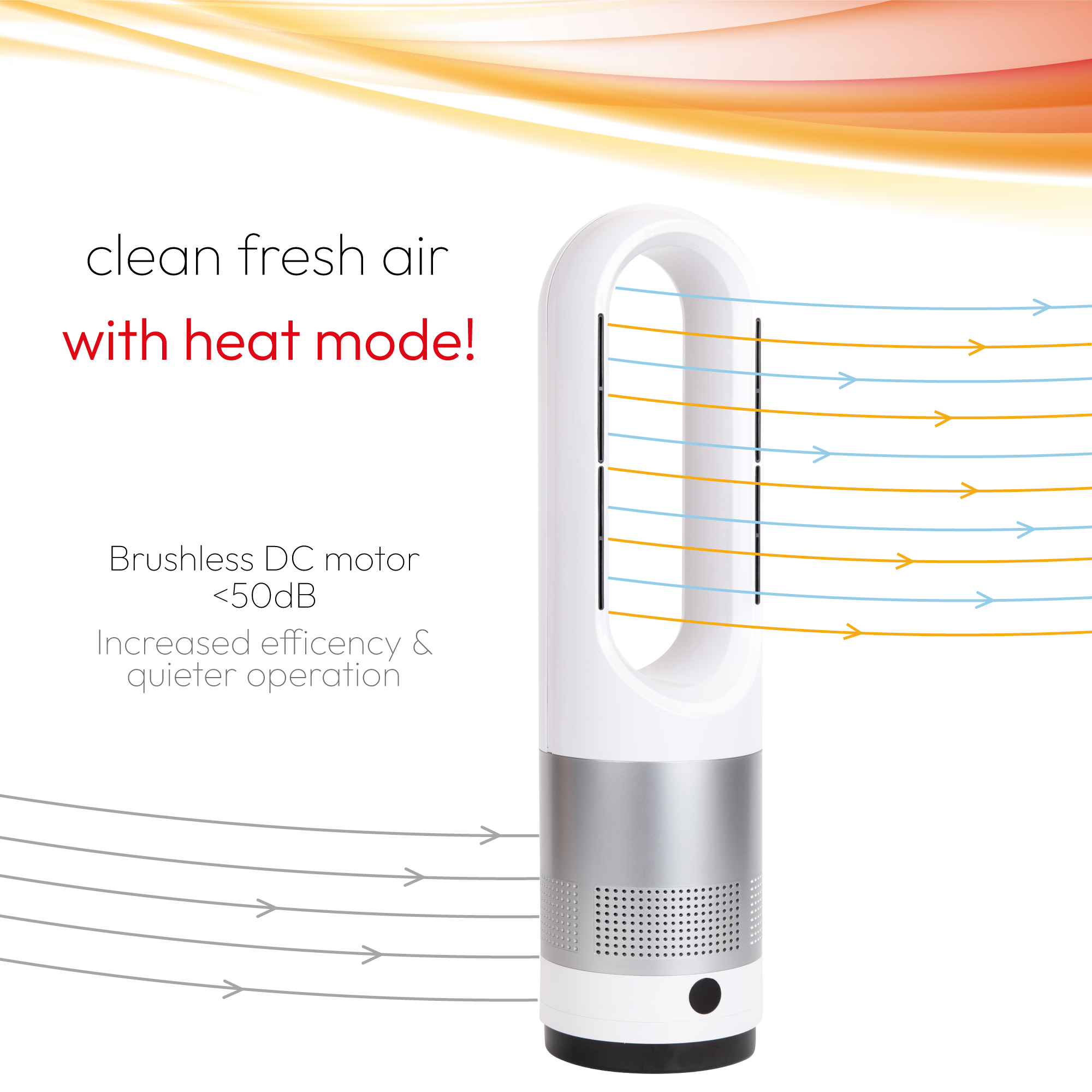 Heating & Cooling Bladeless Fan - DSL